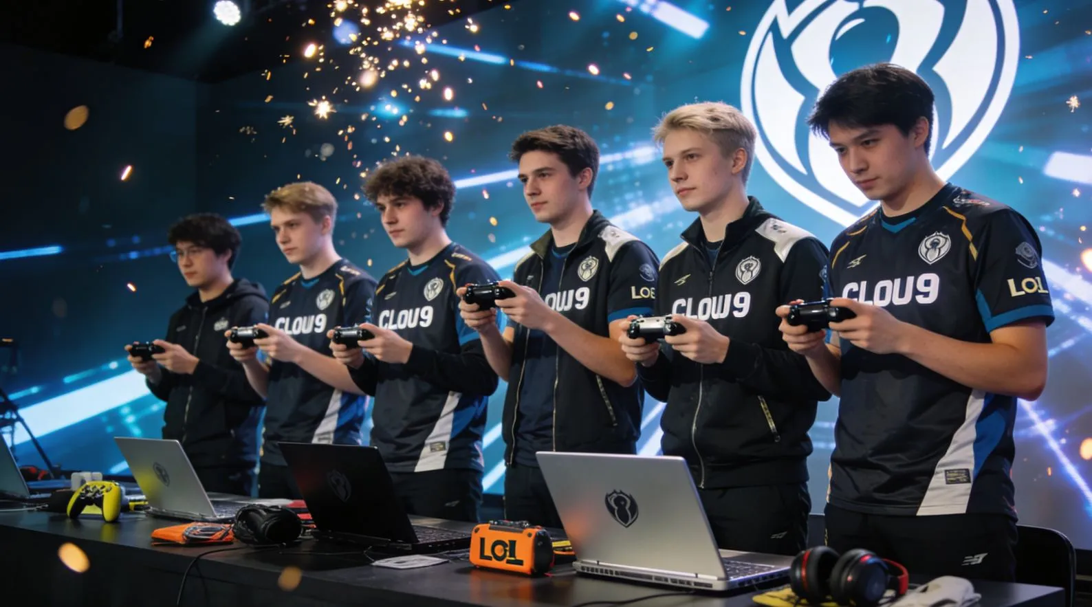 Команда Cloud9 в League of Legends