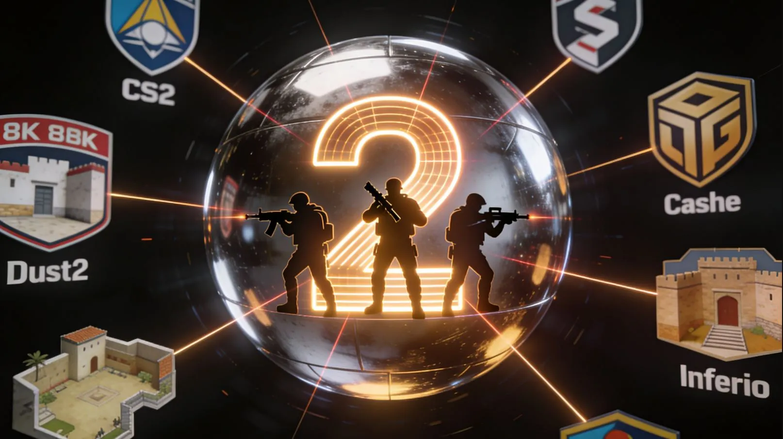 Топ-команды CS2 — лучшие составы Counter-Strike 2