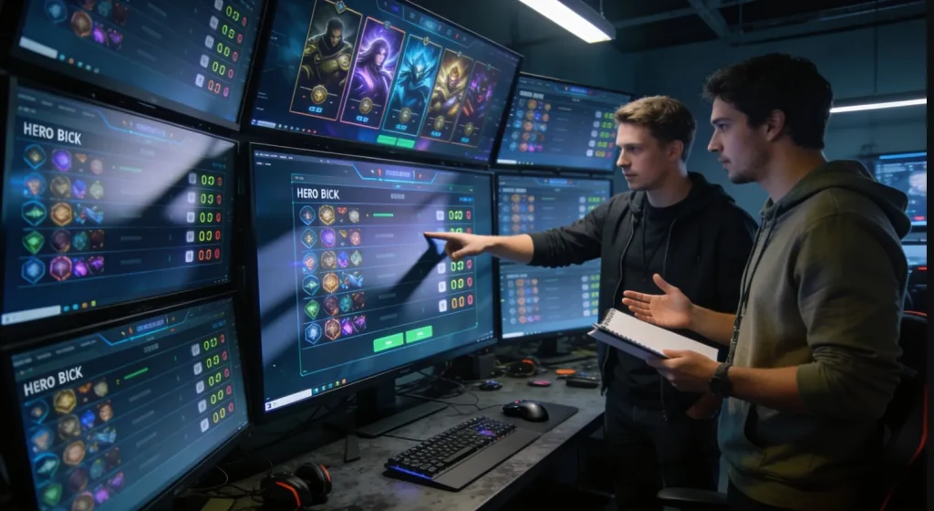 Драфты в киберспорте: логика пиков и банов