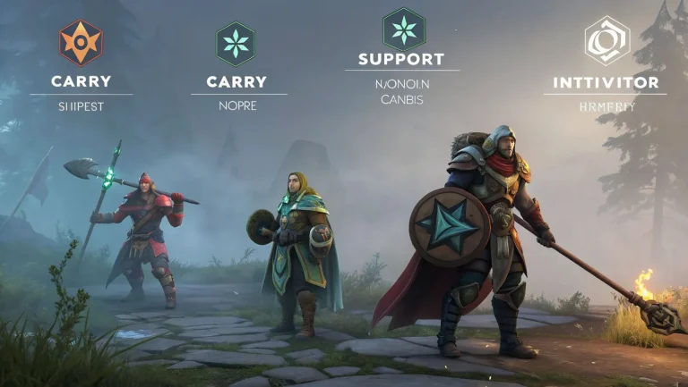 Составы команд Dota 2 и роли игроков