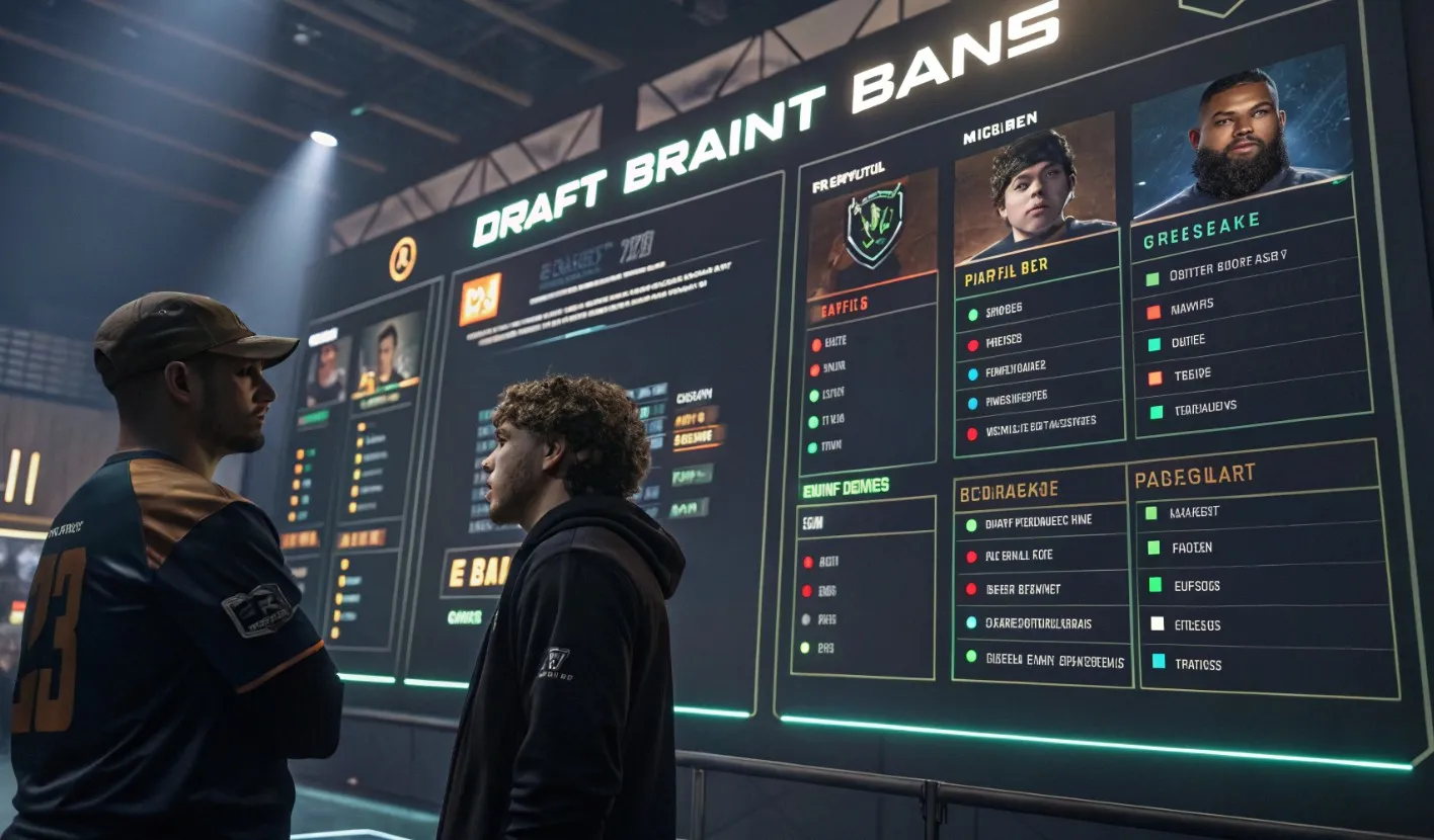 Драфты в киберспорте — как команды выбирают стратегии